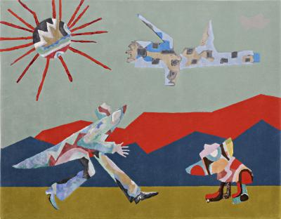 Teppich - A-Rug 10, 2021, handgetufted, wool and viscose, 187 x 240 cm