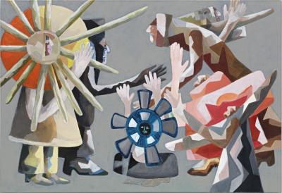 Dwarf, 2018, Acryl auf Leinwand, 110 x 160 cm Kopie
