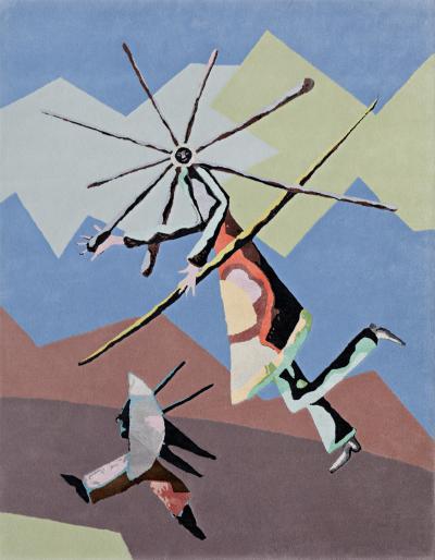 Teppich - Rug 8 - Series A, 2021, Wolle, Viscose, 240 x 187 cm