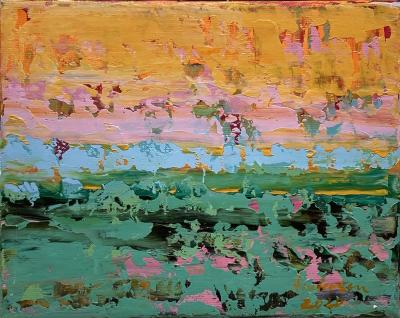 Snapshot 56, 2020, Öl auf Leinwand, 24 x 30 cm
