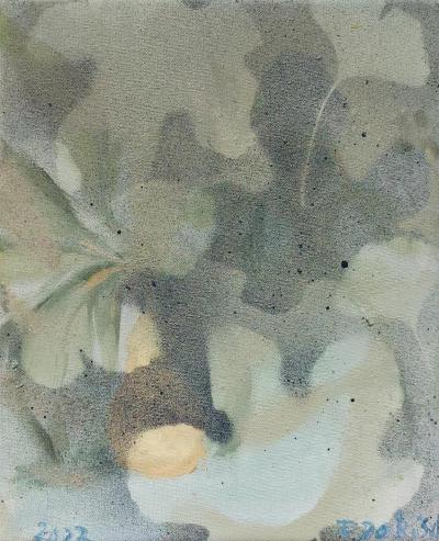 Figos III,  2022, Öl auf Leinwand, 30 x 24 cm