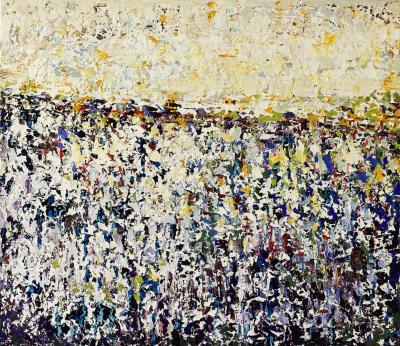  Icy Sea, 2025, Öl auf Leinwand, 73 x 85 cm