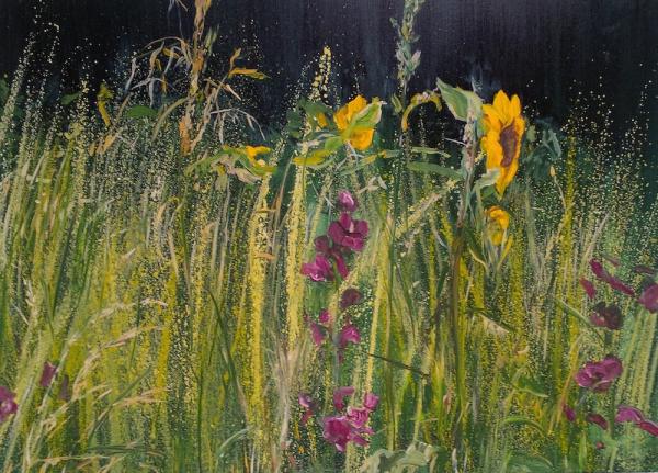 Spätsommer, 2016, Öl auf Leinwand, 100 cm x 140 cm