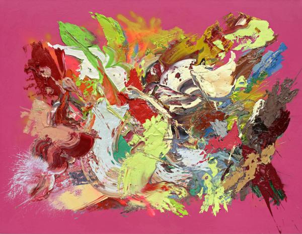 The Dream of the Red Chamber, 2017, Öl auf Leinwand, 140 x 180 cm