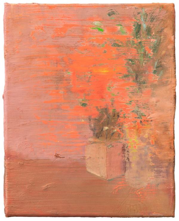 Terrakotta, 2020, Öl auf Leinwand, 30 x 24 cm