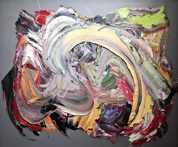 13.01.15, 2015, Öl auf Leinwand, 80 x 100 cm