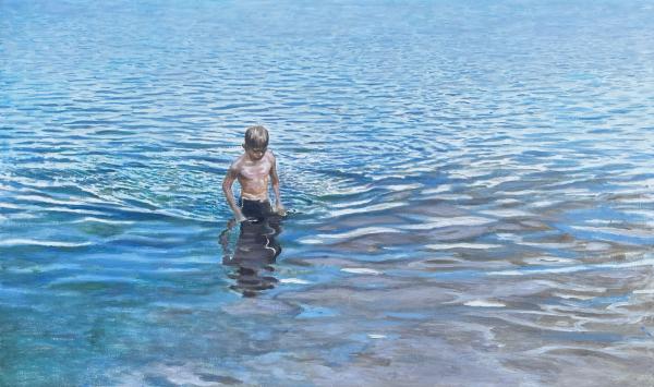 Sommer, 2019, Öl auf Leinwand,  45 x 75 cm